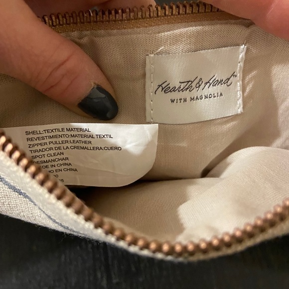 Hearth & Hand Canvas Travel Bag Set- NEW - Picture 4 of 10